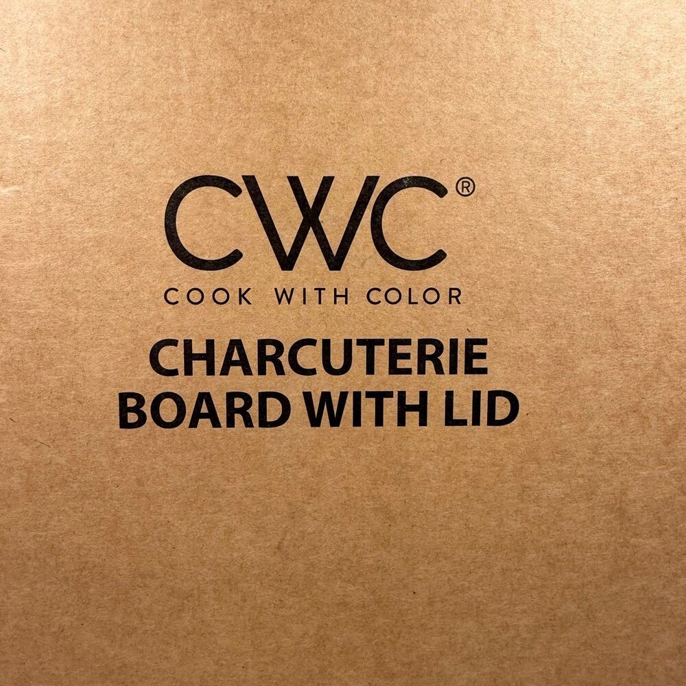 CWC rectangle charcuterie with lid, NIB - Picture 3 of 4